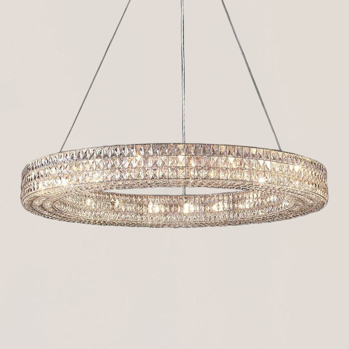 VASELAMPS - Crystal Round Chandelier