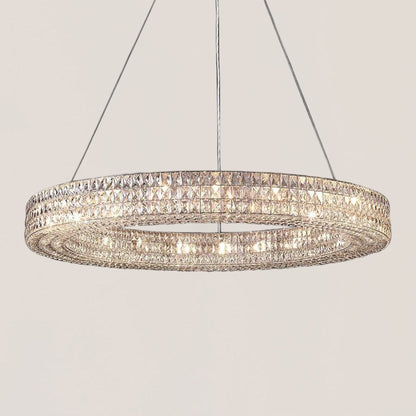 VASELAMPS - Crystal Round Chandelier