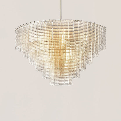 Sirene Glass Round Chandelier