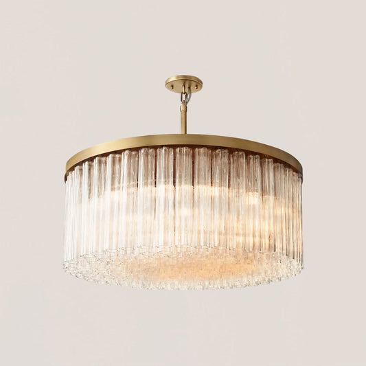 Cielo Round Glass Chandelier