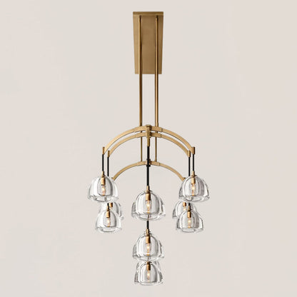 Hemisphere Linear Chandelier
