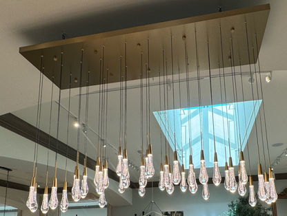 Solitaire Linear Chandelier