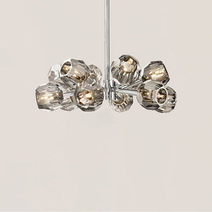 Boule De Cristal Clear Glass Ball Modern Round Chandelier Light