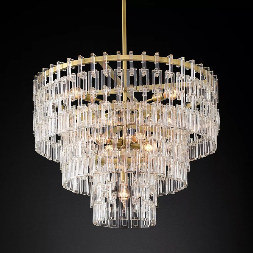 Marignan Crystal Round Chandelier