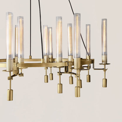 Fontanelle Round Chandelier 46"
