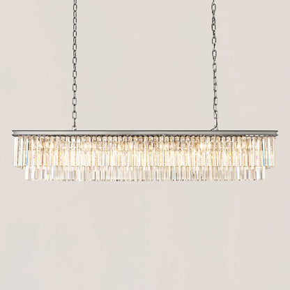 1920s Odeon Rectangular Chandelier