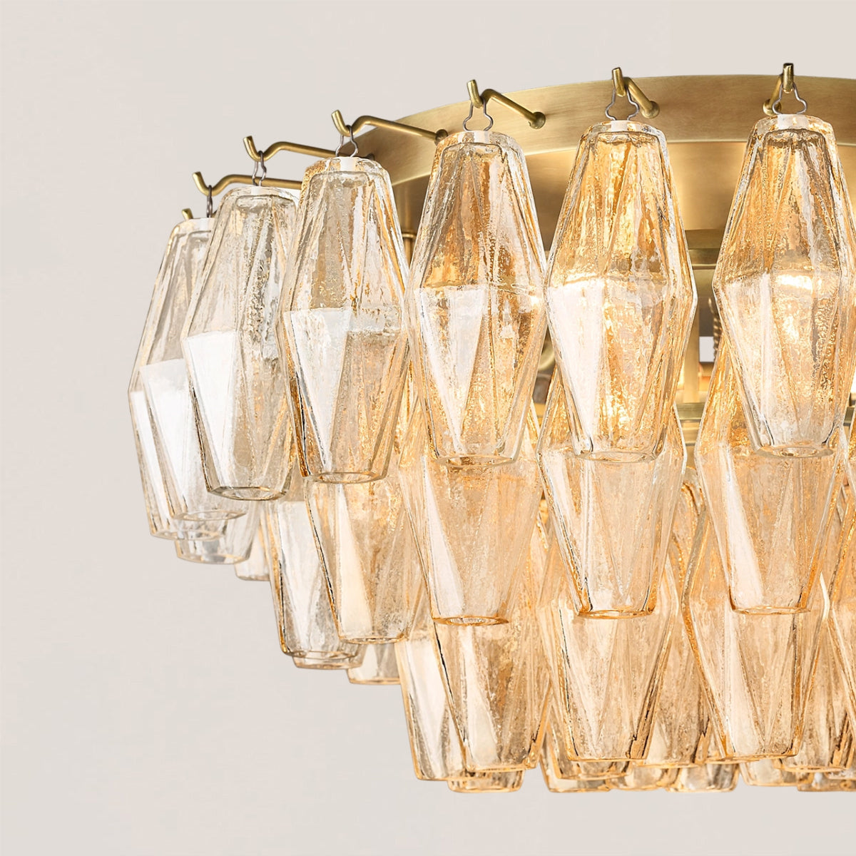 Chiara Glass Flushmount