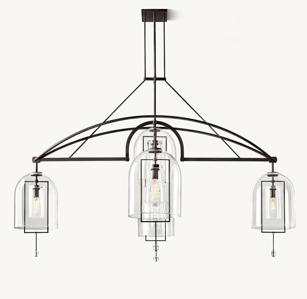 Fulcrum Round Grand Chandelier 85"