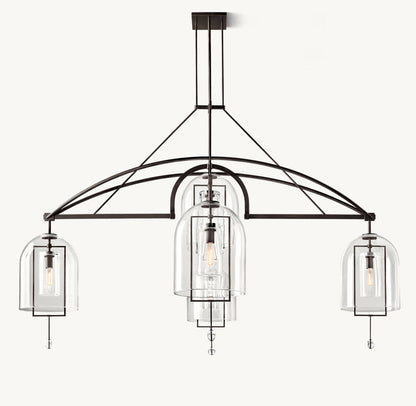 Fulcrum Round Grand Chandelier 85"