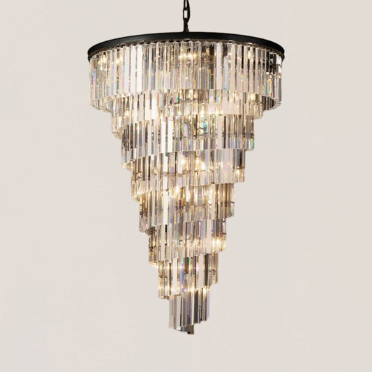Helix Crystal Chandelier