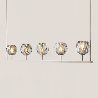 Boule De Crystal Linear Chandelier