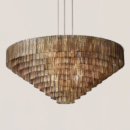Sirene Glass Round Chandelier