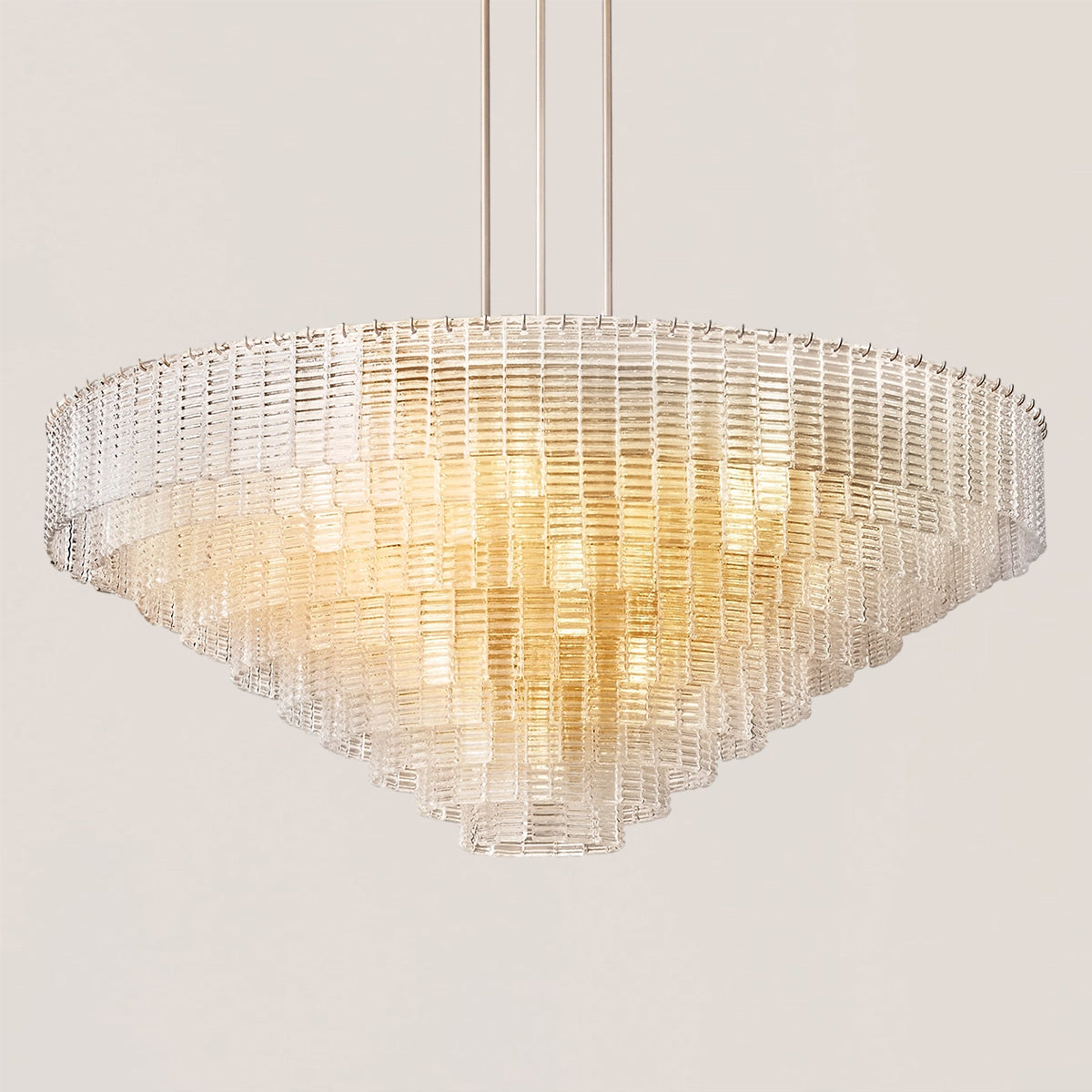 Sirene Glass Round Chandelier