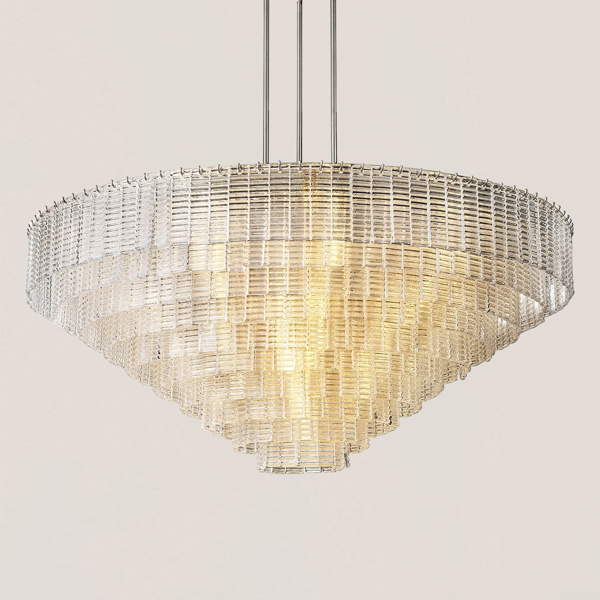 Sirene Glass Round Chandelier