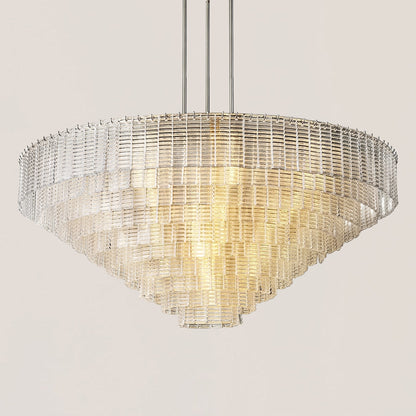 Sirene Glass Round Chandelier