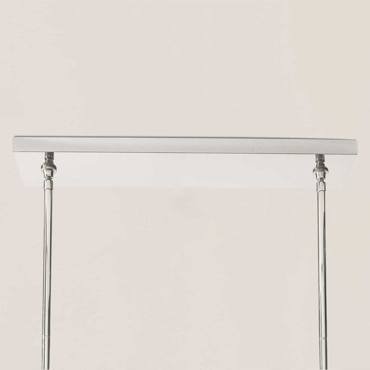 Boule De Crystal Smoke Double Linear Chandelier 60"