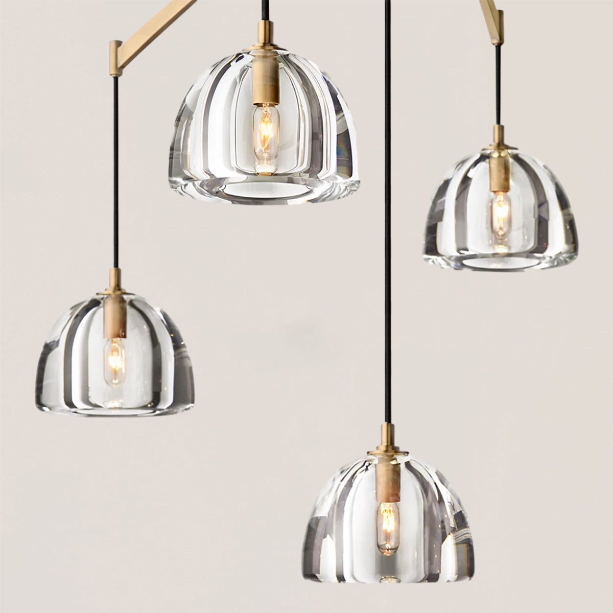 Hemisphere Linear Chandelier