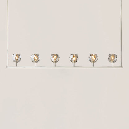 Boule De Crystal Linear Chandelier
