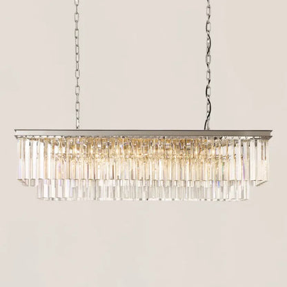 1920s Odeon Rectangular Chandelier