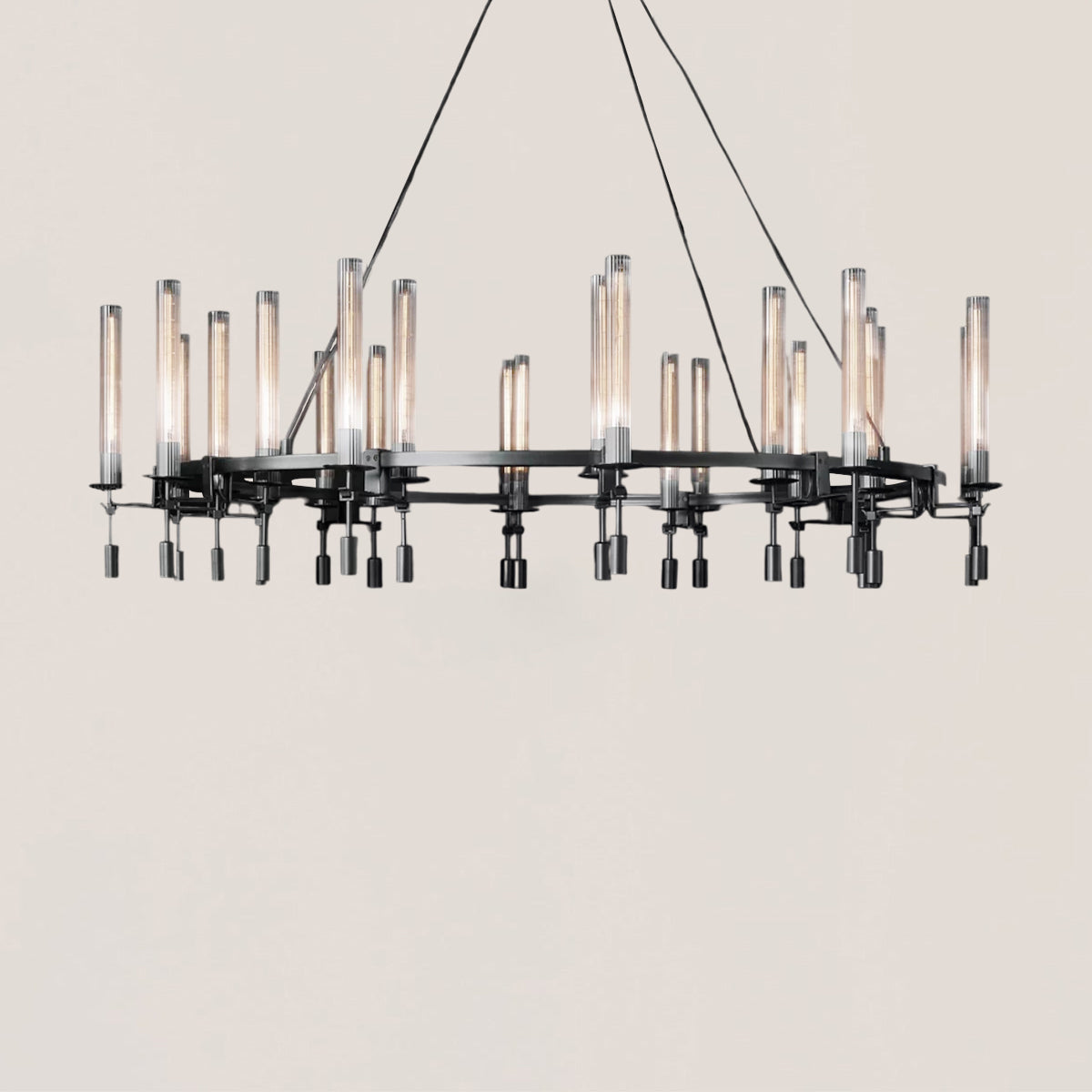 Fontanelle Round Chandelier 46"