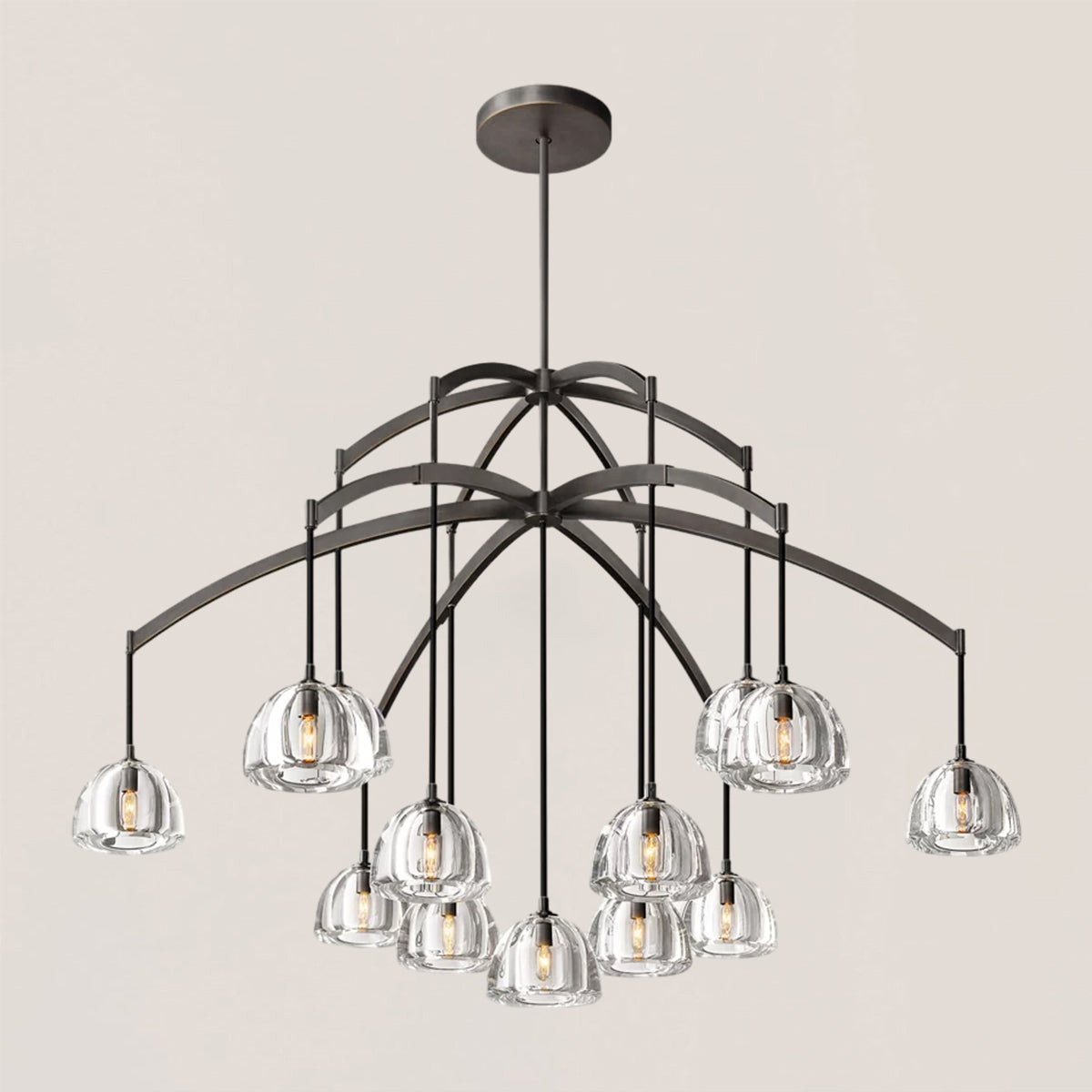 Hemisphere Round Chandelier