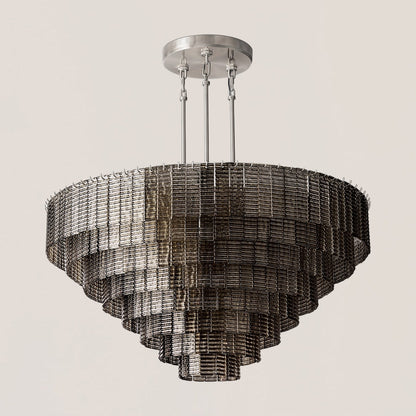 Sirene Glass Round Chandelier