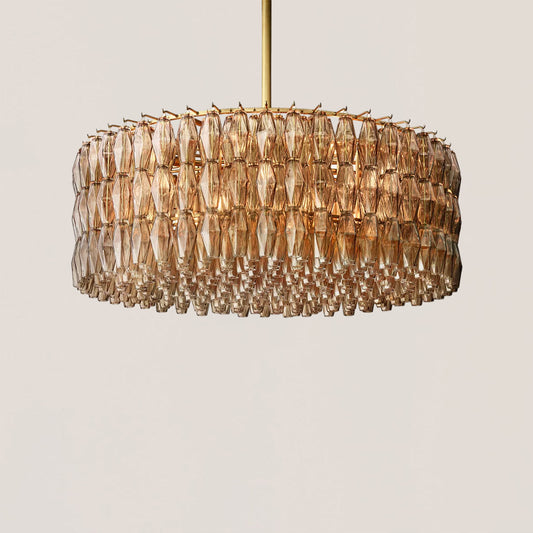 Chiara Glass Round Chandelier