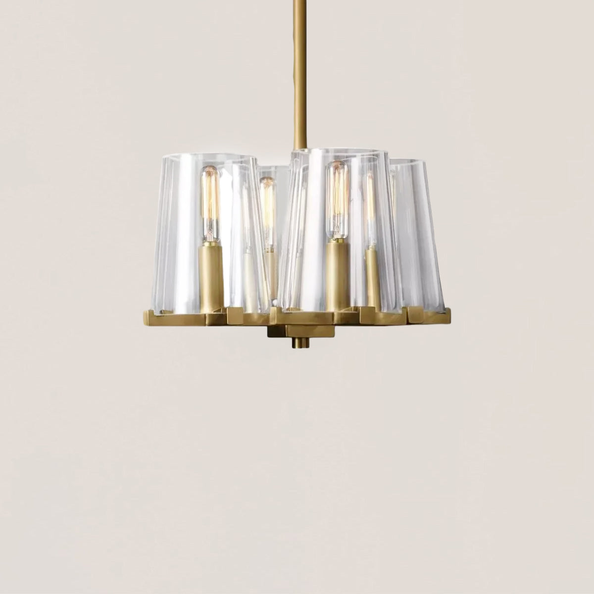 Pauillac Glass 4-lights Pendant