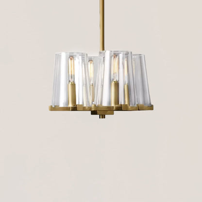 Pauillac Glass 4-lights Pendant