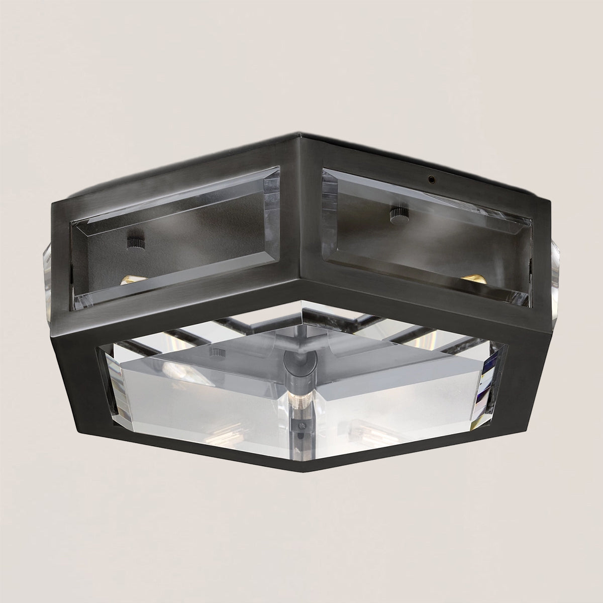 Chevalier Brass Flushmount