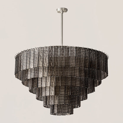Sirene Glass Round Chandelier