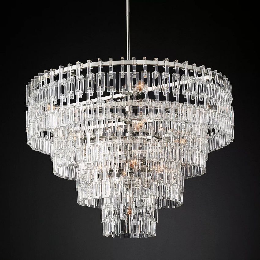 Marignan Crystal Round Chandelier