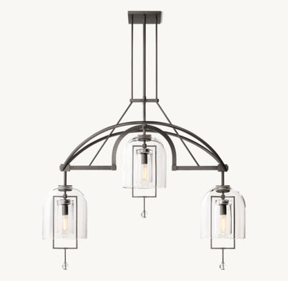Fulcrum Round Chandelier