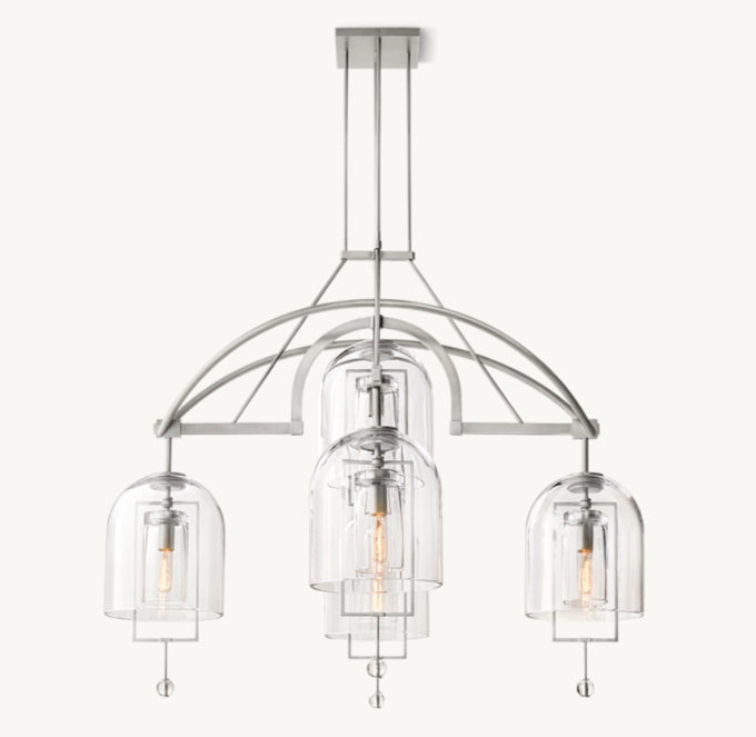 Fulcrum Round Chandelier
