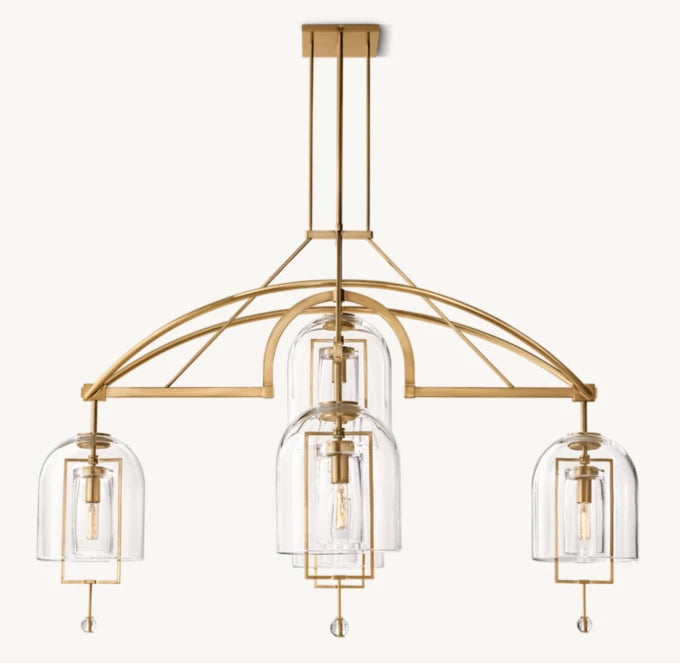 Fulcrum Round Chandelier