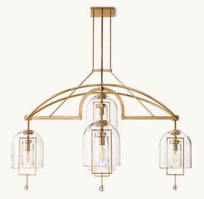 Fulcrum Round Chandelier