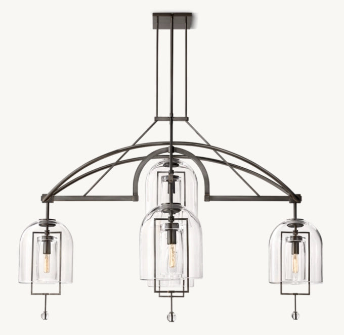 Fulcrum Round Chandelier