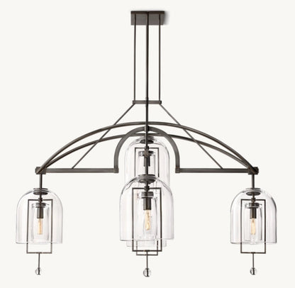 Fulcrum Round Chandelier