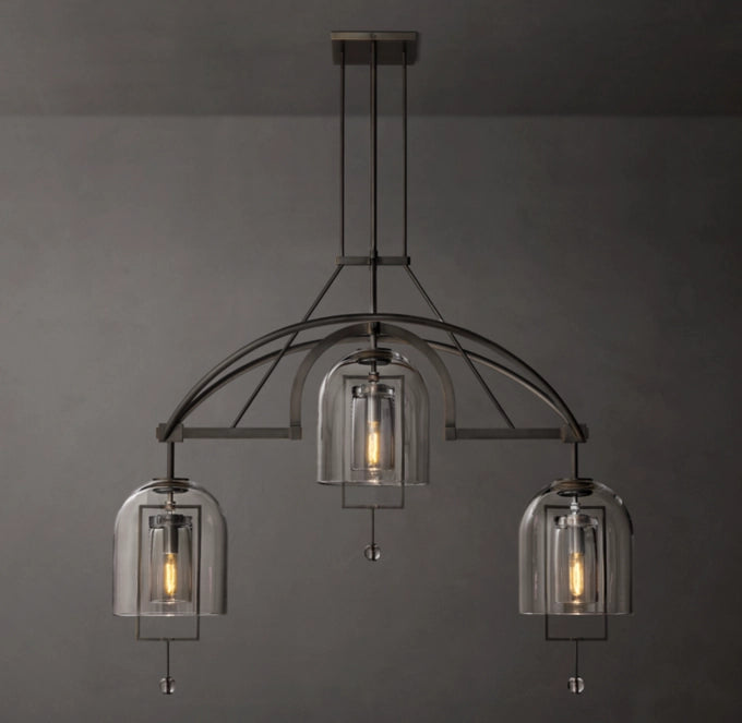 Fulcrum Round Chandelier
