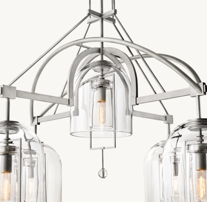Fulcrum Round Chandelier
