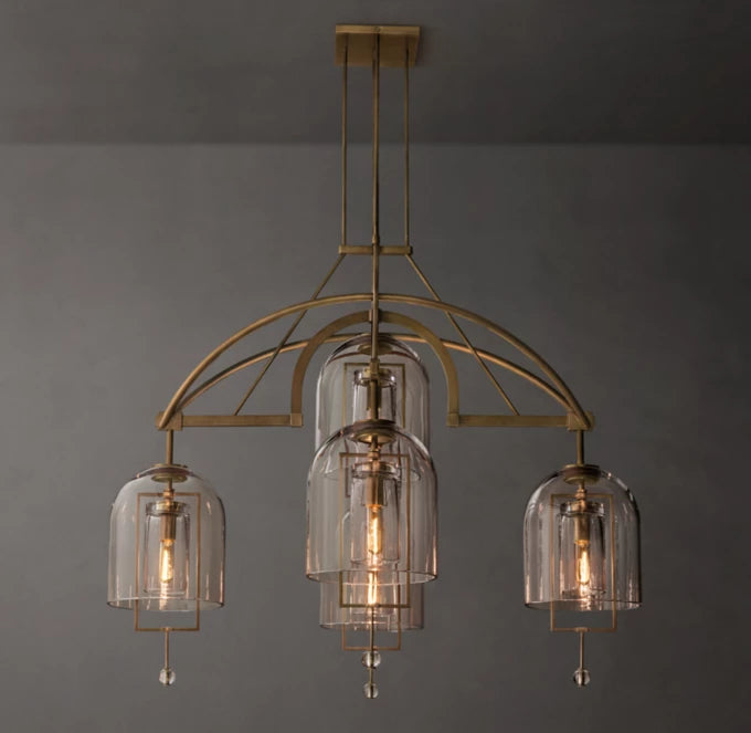 Fulcrum Round Chandelier
