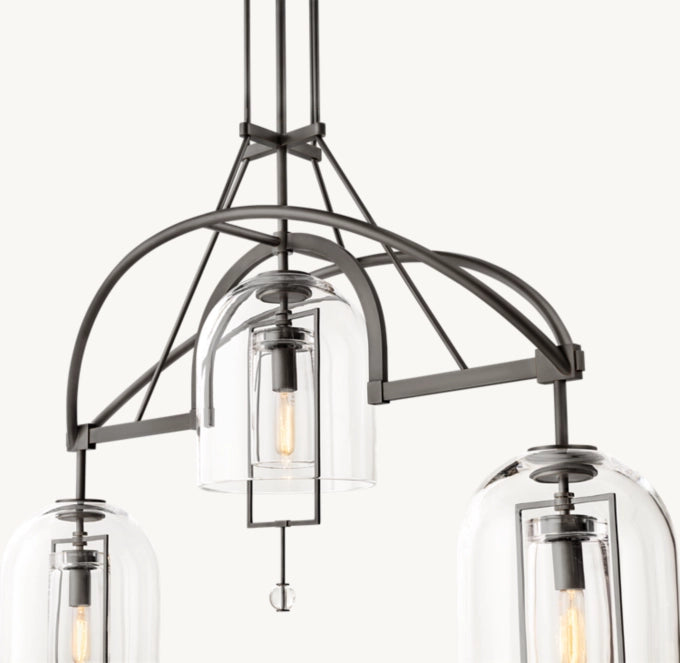 Fulcrum Round Chandelier