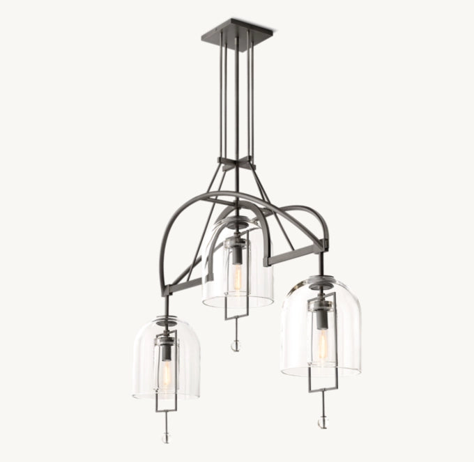Fulcrum Round Chandelier