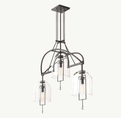 Fulcrum Round Chandelier