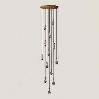 Rain Round Modern Chandelier Light