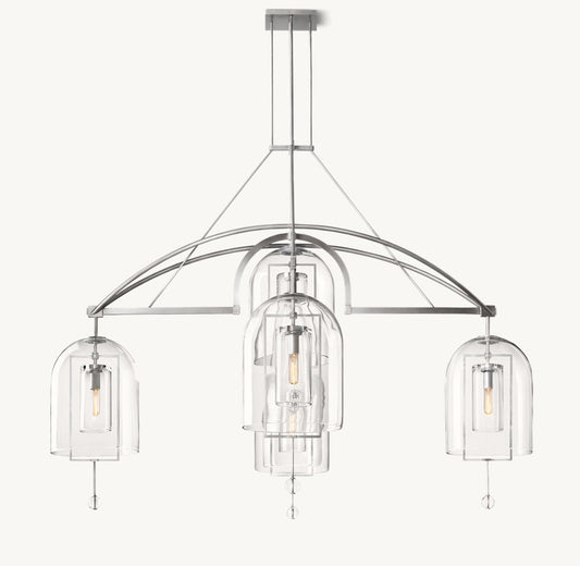 Fulcrum Round Grand Chandelier 73"