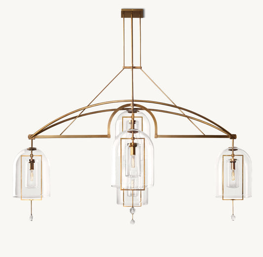 Fulcrum Round Grand Chandelier 85"