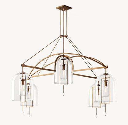 Fulcrum Round Grand Chandelier 85"