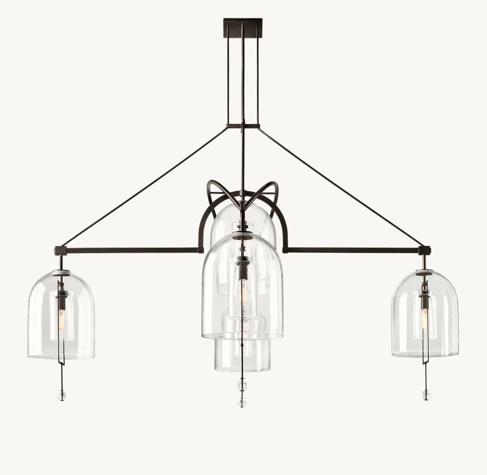 Fulcrum Round Grand Chandelier 85"