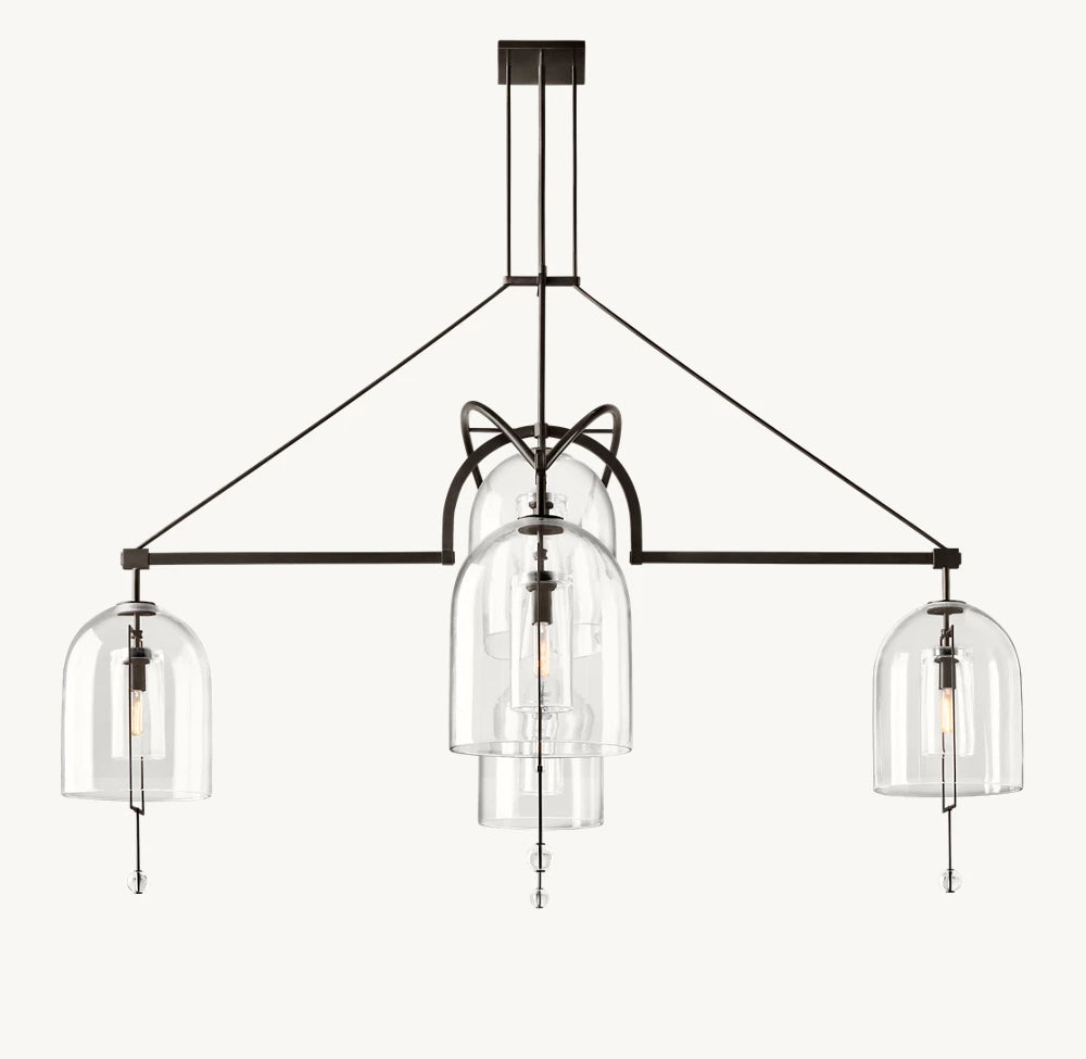 Fulcrum Round Grand Chandelier 61"